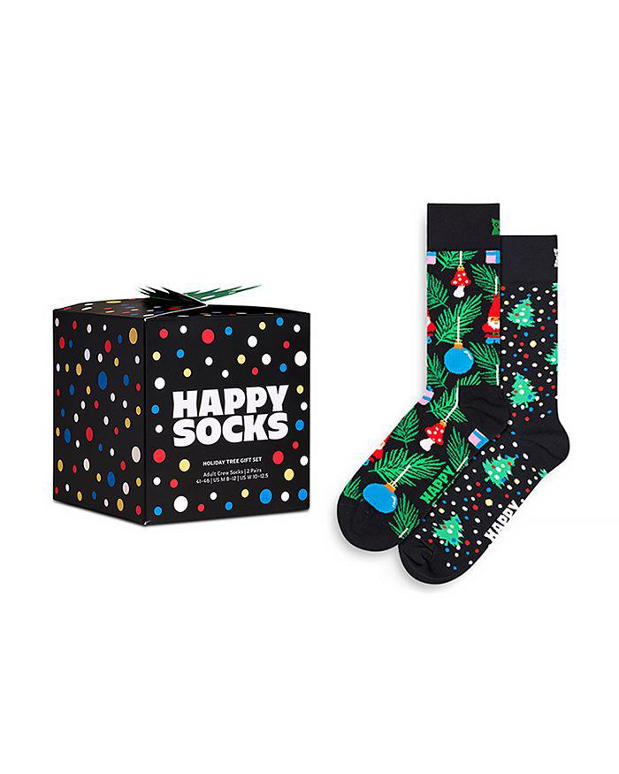Happy Socks Holiday Tree Socks Gift Set, Pack of 2