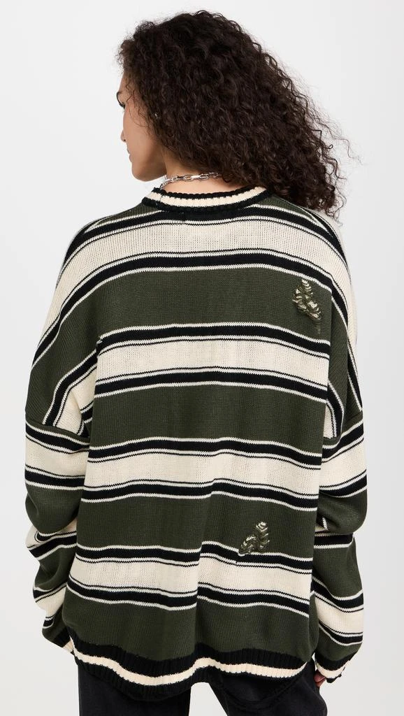 Ragged Priest In Line Knit Sweater 2