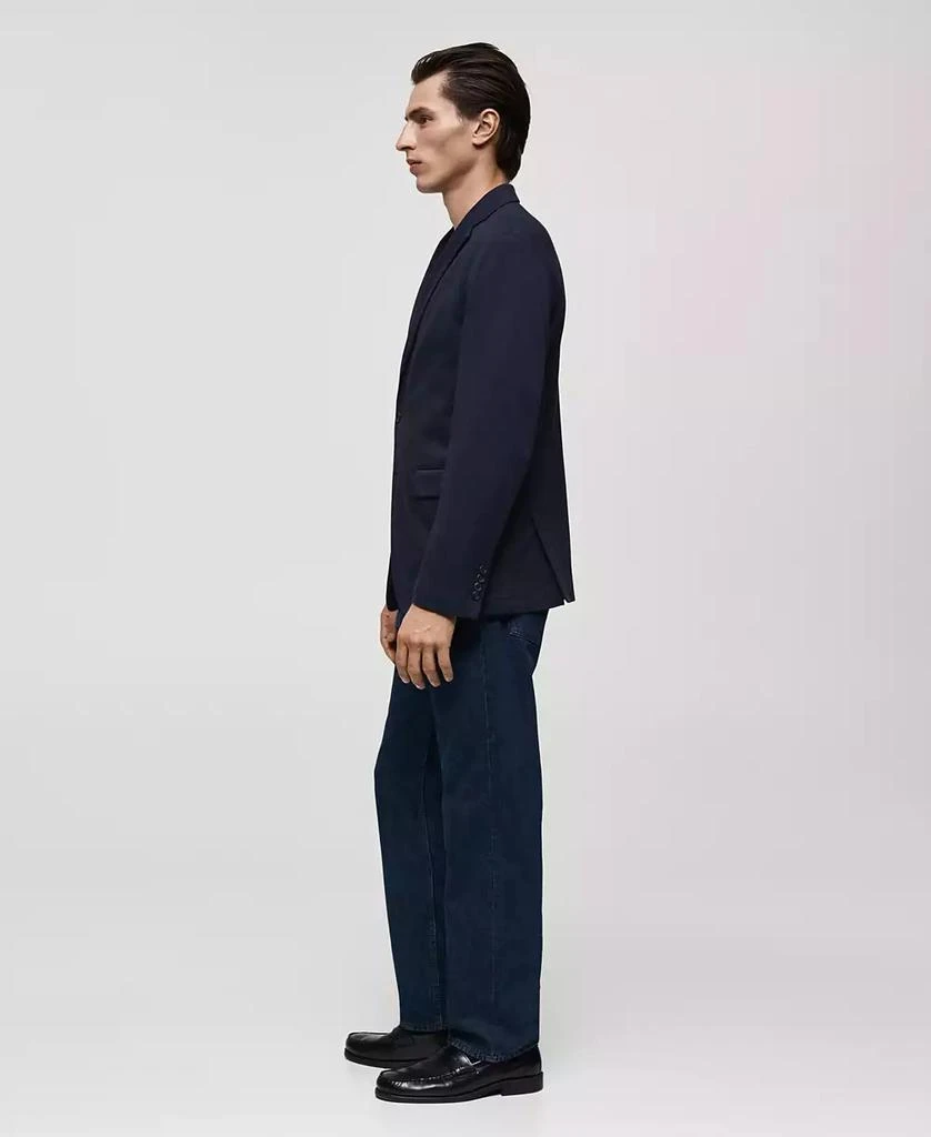 Mango Men's Slim-Fit Cotton Blazer 2
