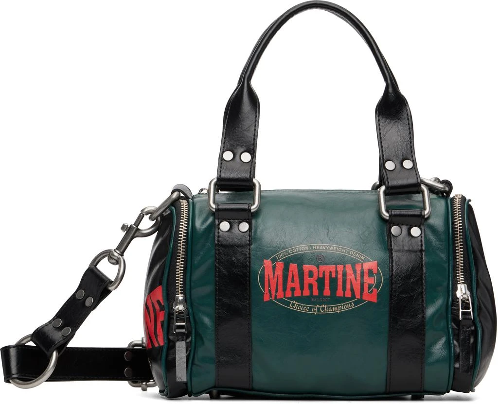 Martine Rose Green Mini Sports Bag 1