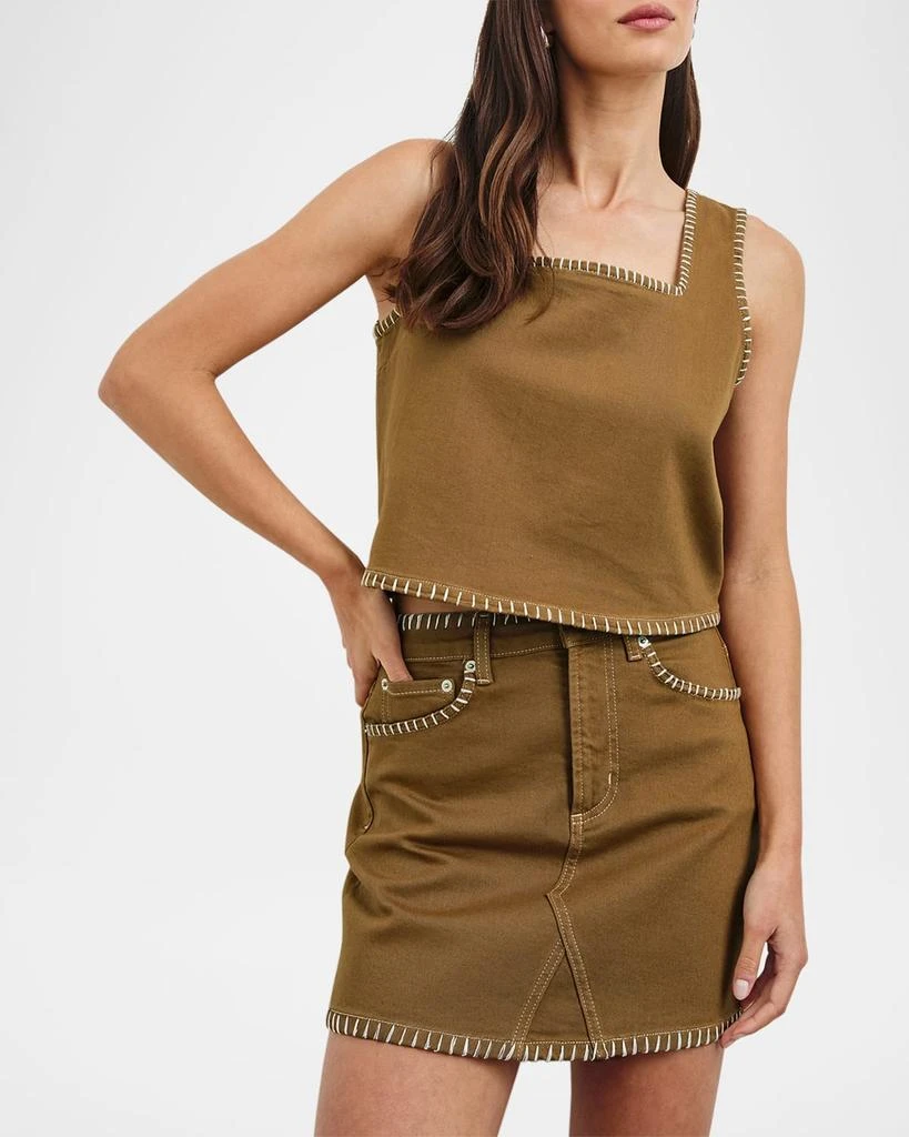 Rails Laurel Embroidered Mini Skirt 4