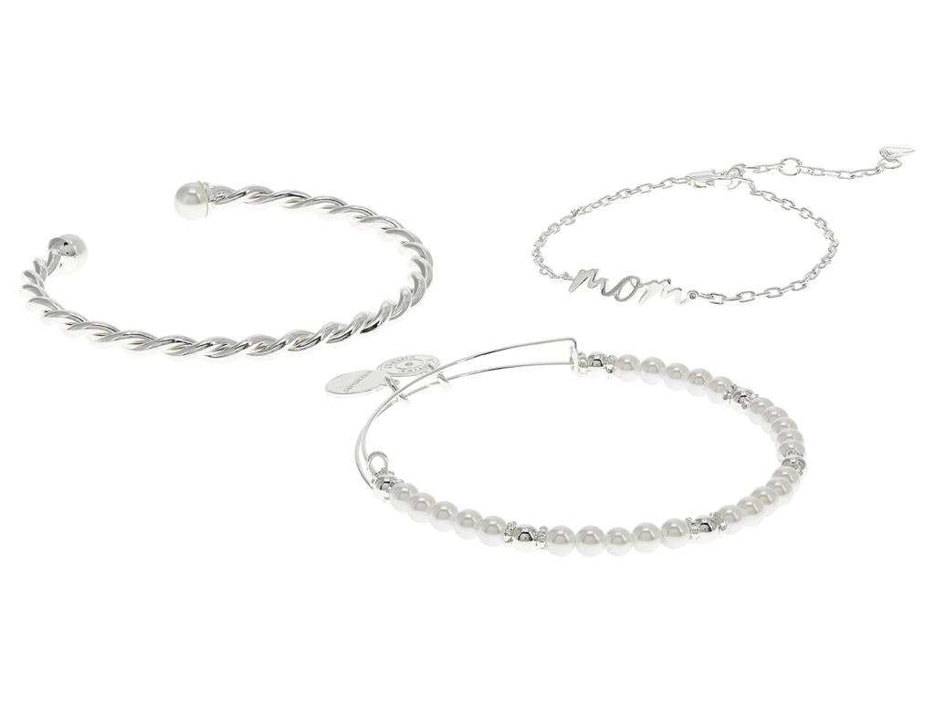 Alex and Ani Mom Set of 3 Bracelet