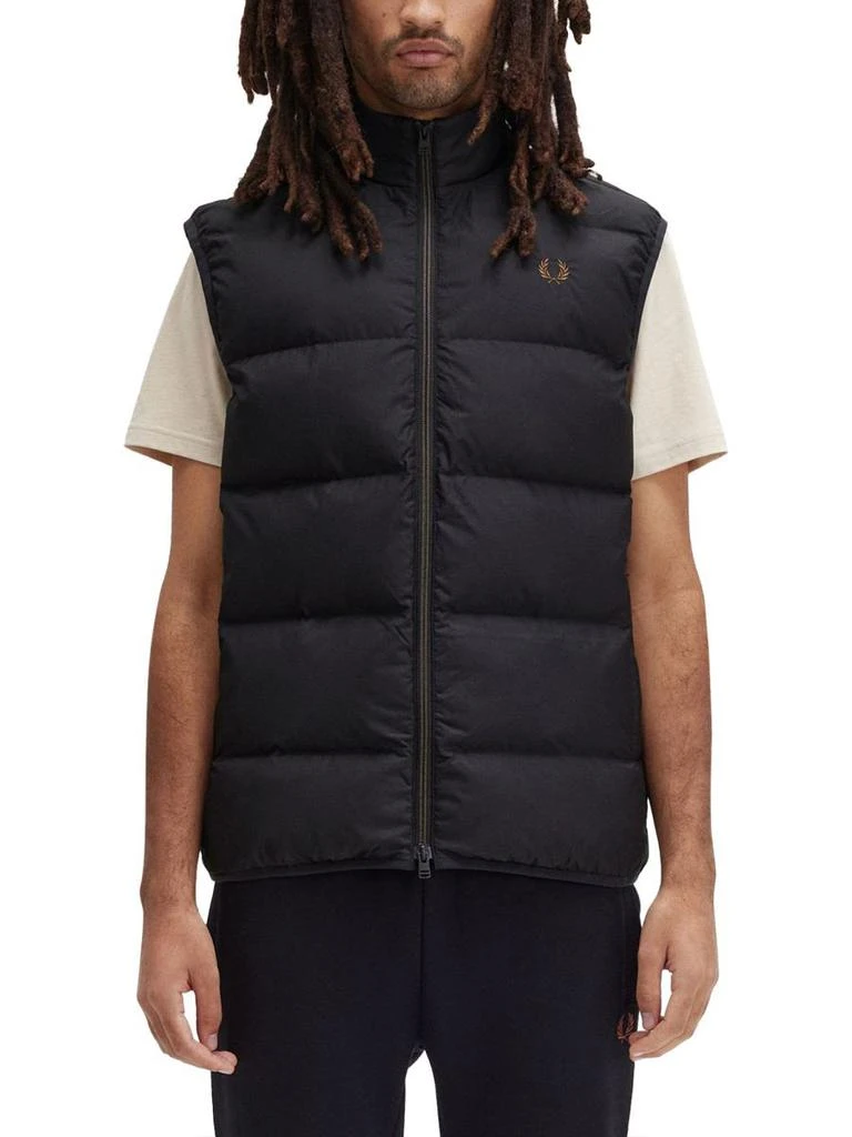 Fred Perry Fred Perry Down Vest With Logo 1