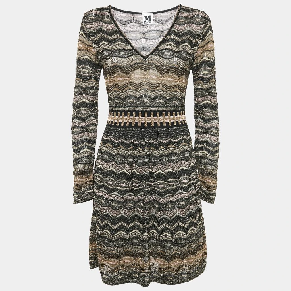 Shop M Missoni Black/Gold Lurex Knit Mini Dress M on Sale at BeyondStyle   Get 54% Off M Missoni Black/Gold Lurex Knit Mini Dress M with Limited-Time  Flash Deals, Exclusive Discounts, and