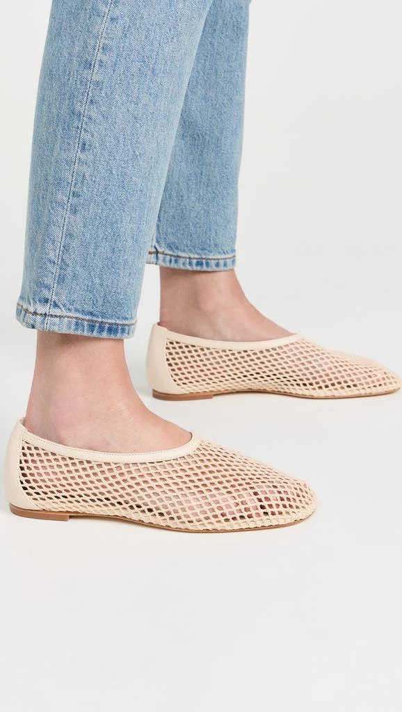 Reformation Brit Crochet Ballet Flats 2