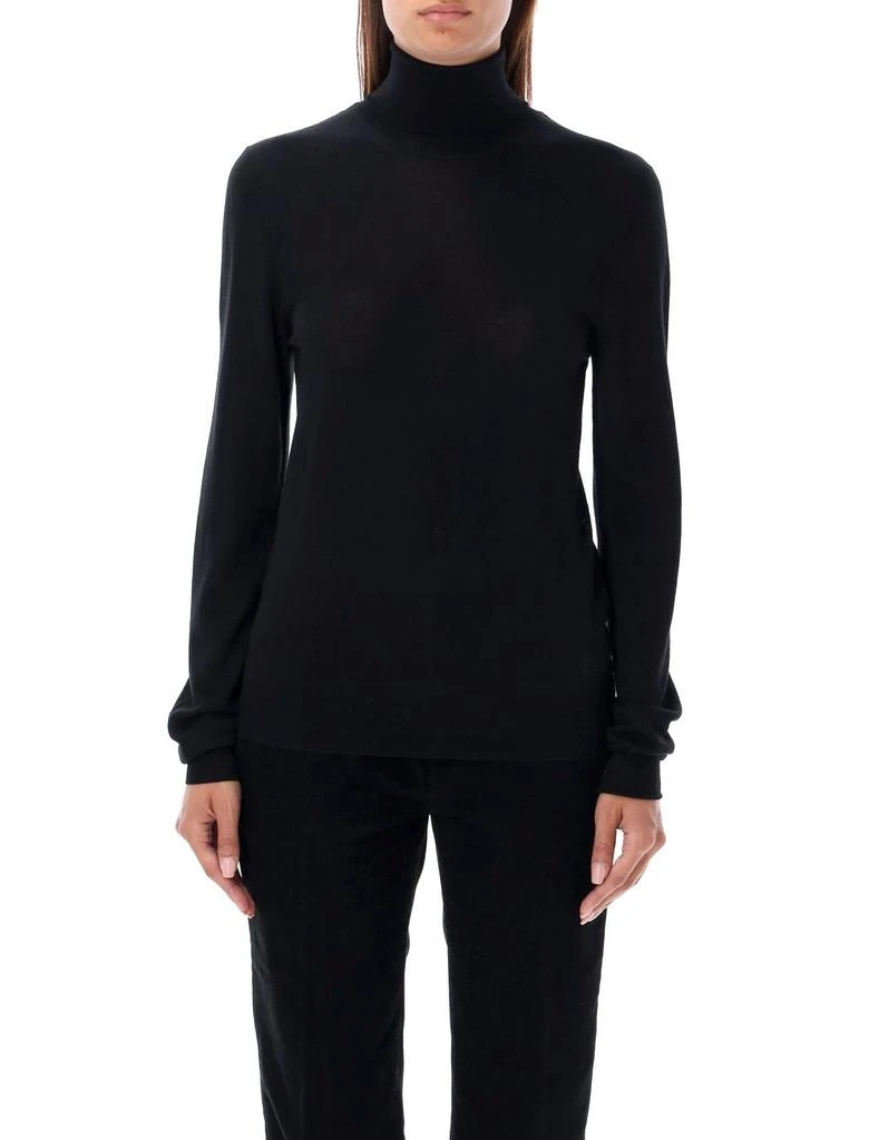 Yves Saint Laurent Saint Laurent Cassandre Turtleneck Long-Sleeved Jumper 1