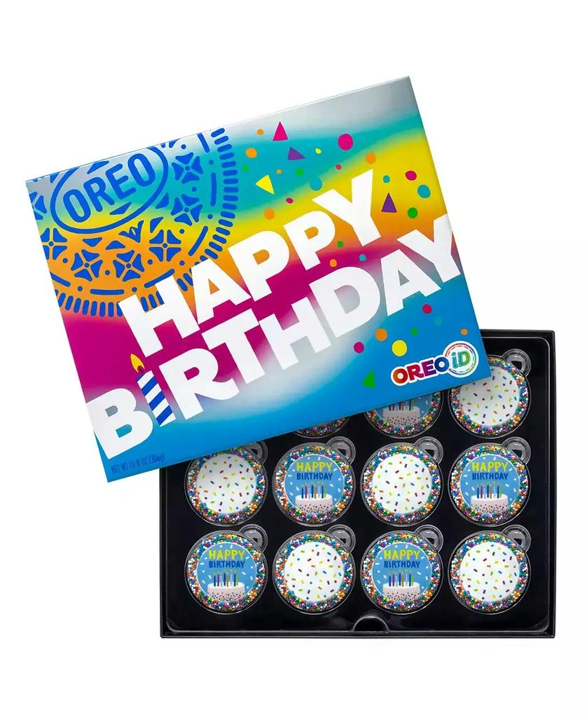 Oreo Birthday Chocolate Cookies Box, 12-Pc.