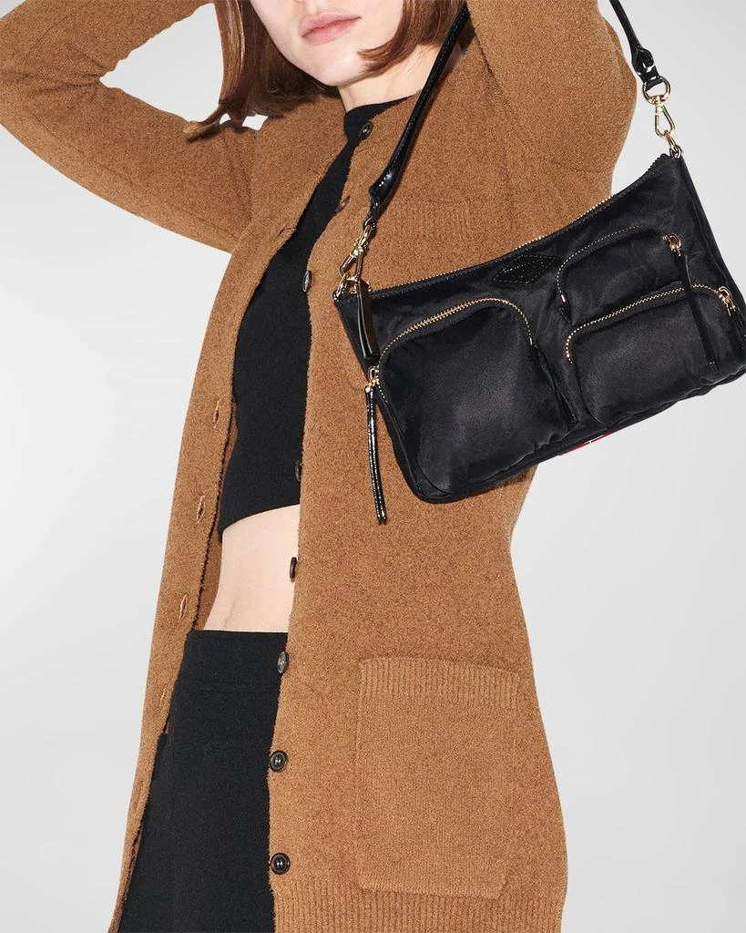 MZ Wallace Chelsea Petite Nylon Shoulder Bag 6