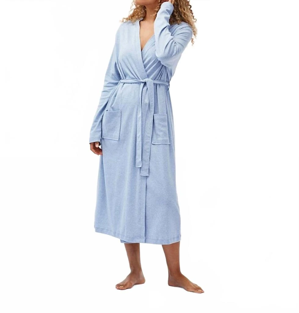 Under the Canopy Organic Robe In Light Blue