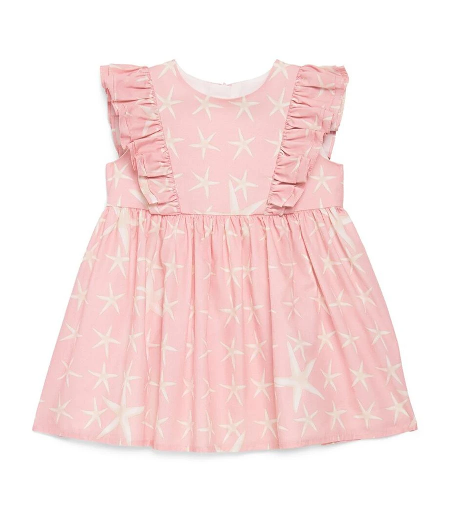 Versace Cotton Starfish Print Dress (12 Months-12 Years) 1
