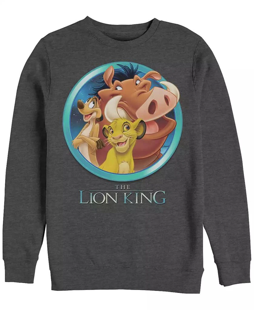 Disney Disney Men's Lion King Best Friends, Crewneck Fleece 2