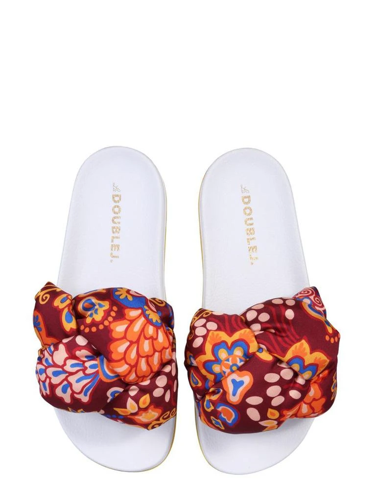 LA DOUBLE J La DoubleJ Braid Slide Sandals 2