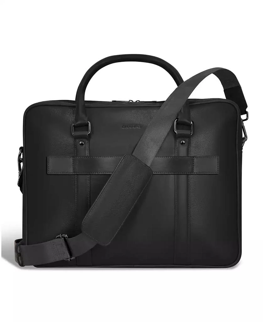 CHAMPS Onyx Collection Leather Briefcase 4
