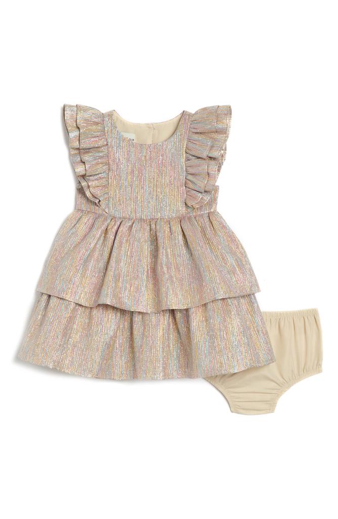 Pippa & Julie Kelly Shimmer Dress & Bloomers