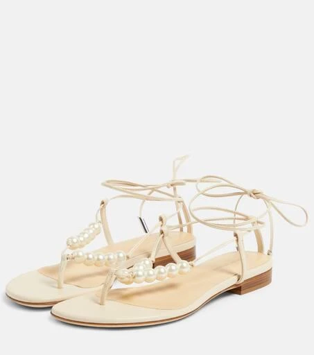 Magda Butrym Embellished leather sandals 5