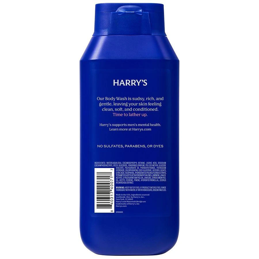 Harry's Body Wash Fig - Cedar & Orange 4
