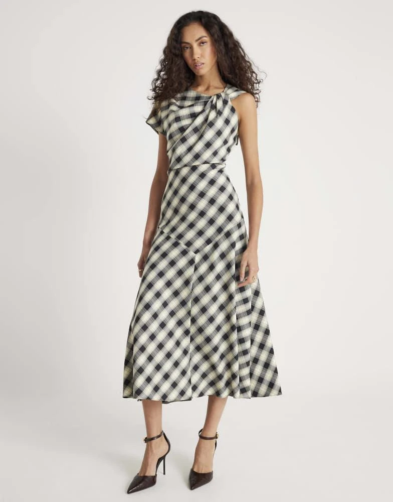 green emerald velvet dress RIVER ISLAND White Embroidered Knit Maxi Beach Dress UK S/M  Reliked