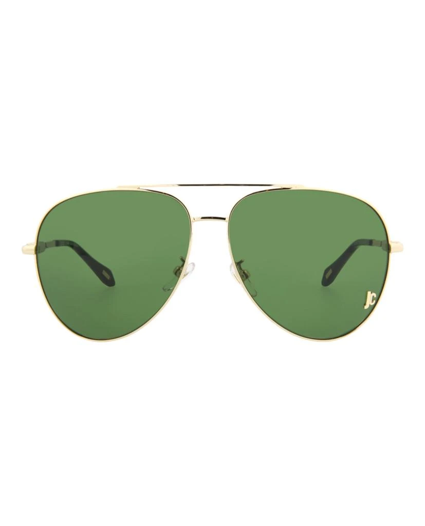 Just Cavalli Aviator-Frame Metal Sunglasses 1