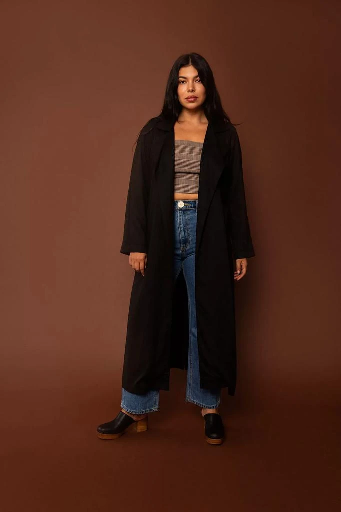 Whimsy and Row Whimsy + Row Gia Tencel Trench Coat 2