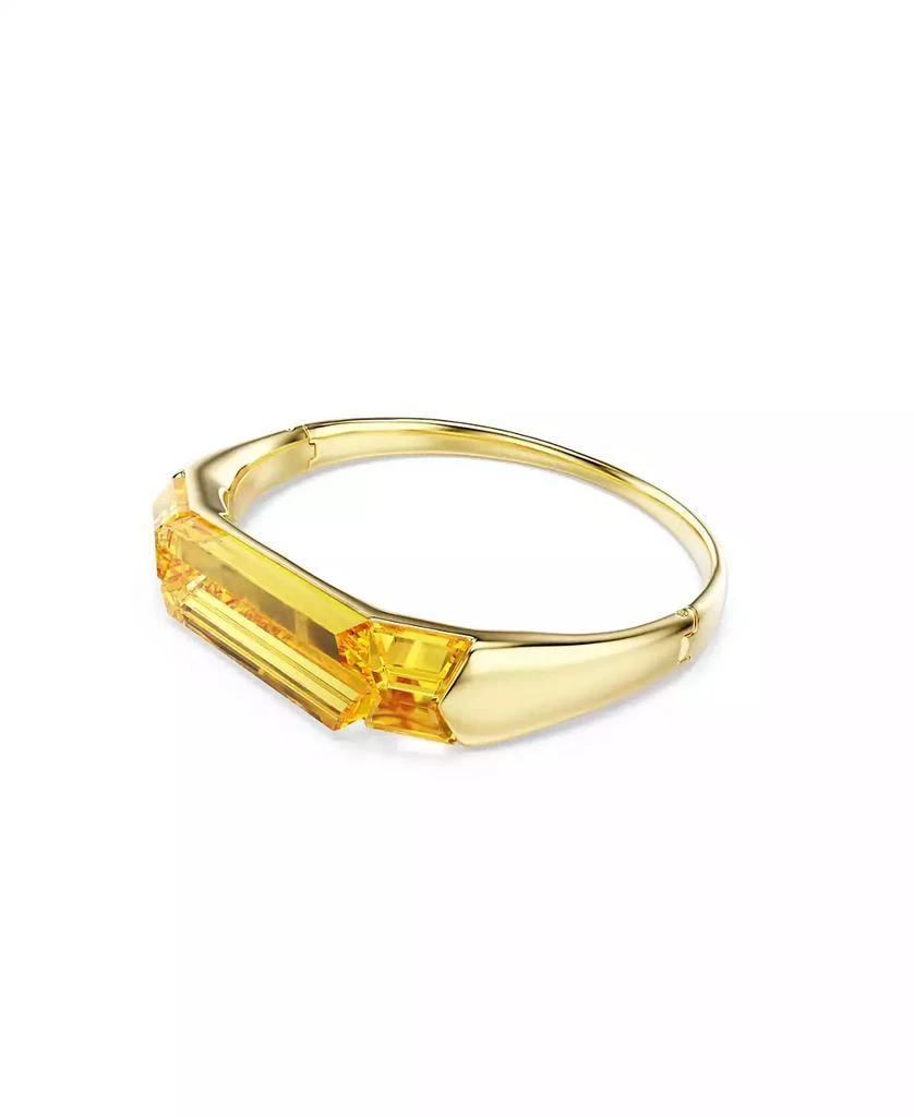 Swarovski Lucent Gold-Tone Plated Bangle Bracelet 2
