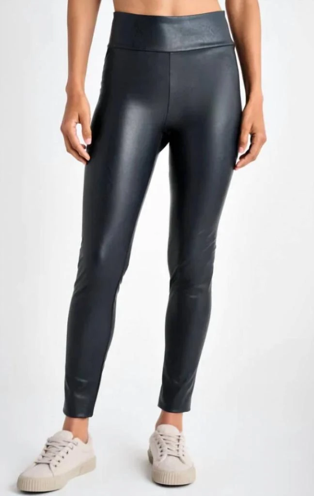 Splendid Women's French Terry Legging Pant - Ankle Length, Elastic Waist, Soft Stretch Knit