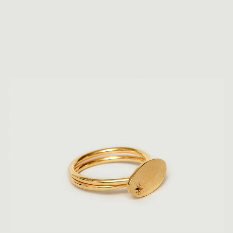 MONSIEUR Hedda Ring Silver-gilt MONSIEUR 2