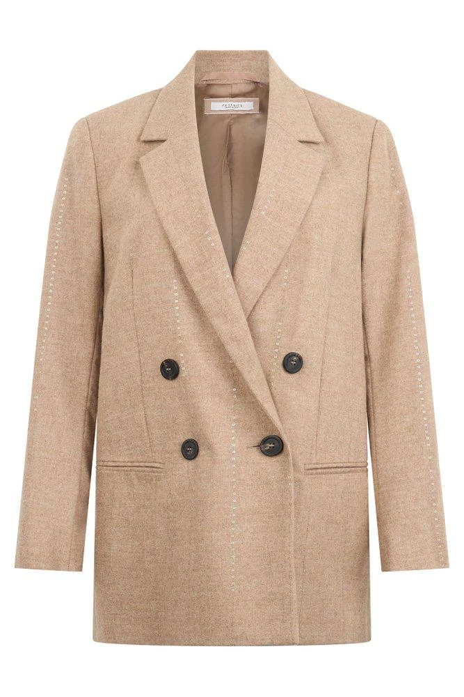 Peserico Peserico Studded Double-Breasted Blazer