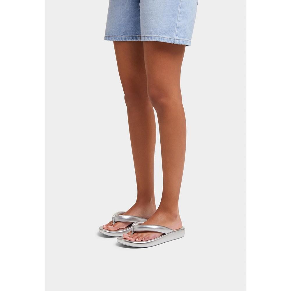◆Fitflop◆ [ICUSHION] Silver Women's Flip Flops Amazon.com | Fitflop Women's Flip Flop Sandal, Silver, 7
