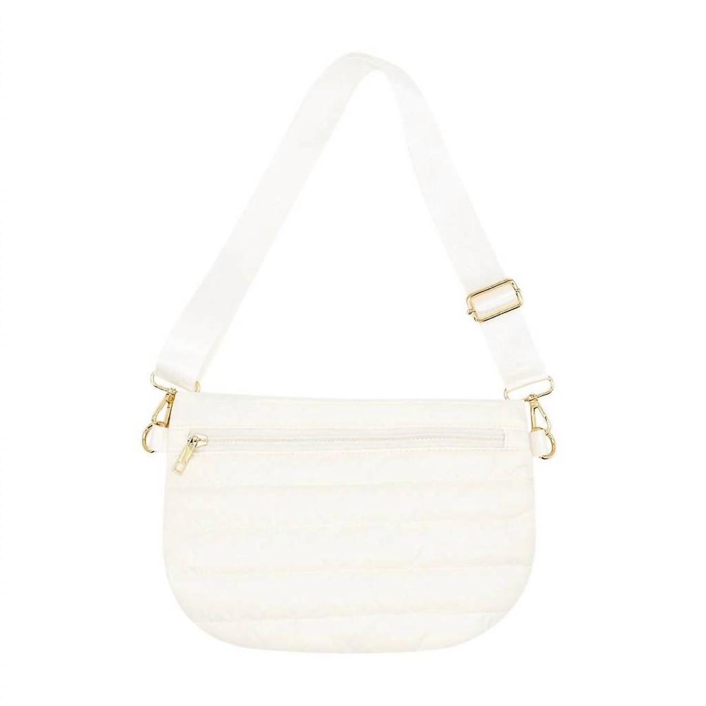 Mavi Jeans Mavi - Quilted Puffer Messenger Crossbody Sling Bag