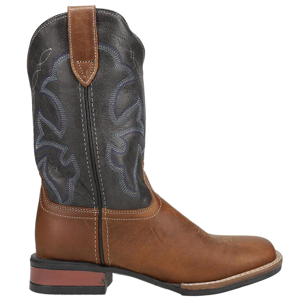 Roper Monterey Square Toe Cowboy Boots (Big Kid)
