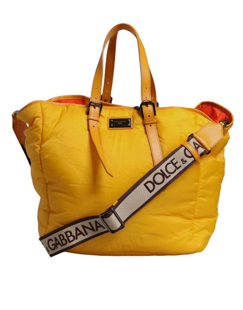 Dolce & Gabbana Nylon Logo Plaque Hand Shoulder Duffle Men's Bag