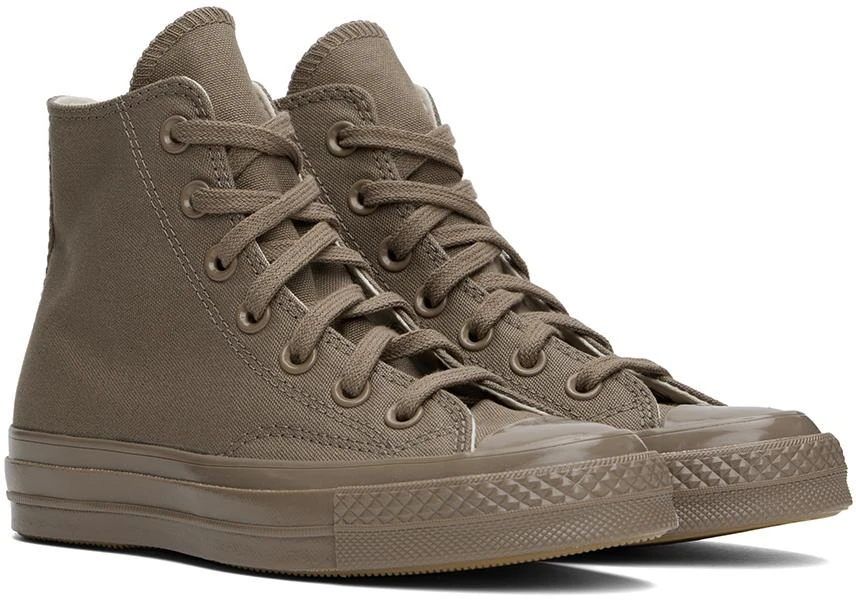Converse Taupe Chuck 70 Monochrome Sneakers 4