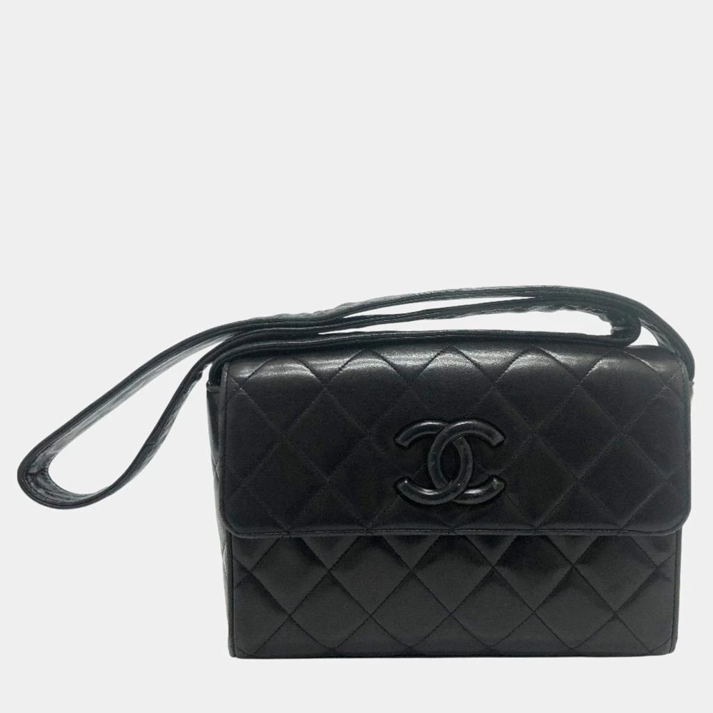 Chanel Chanel Black CC Mark bag shawl Shoulder Bag 3