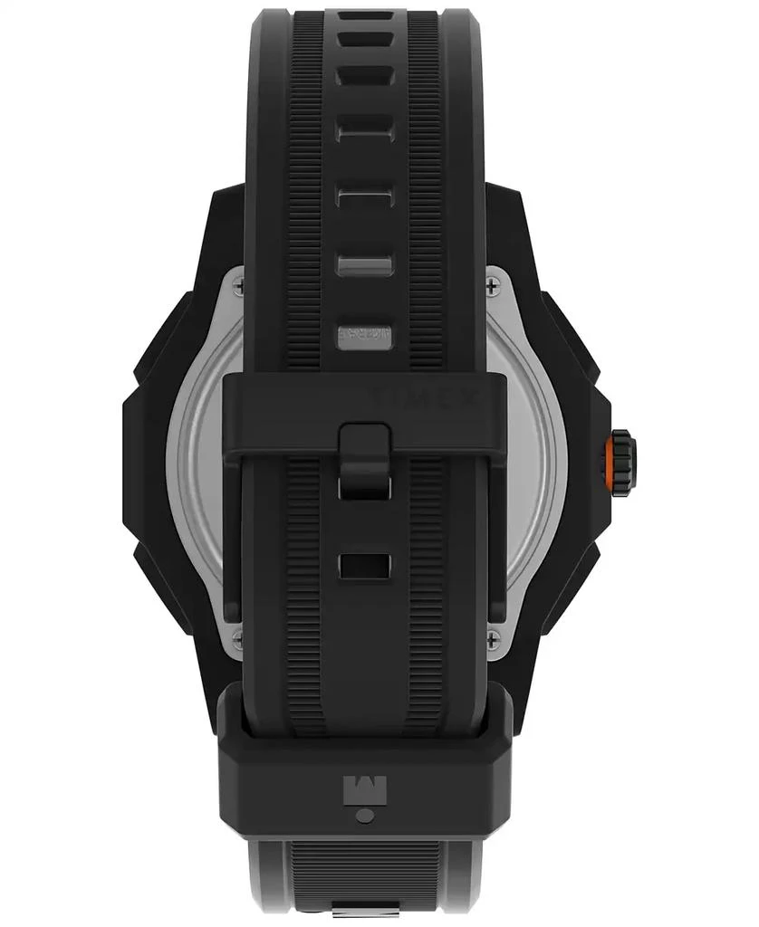 Timex Men's Digital Black Polyurethane Strap Watch, 47mm 3