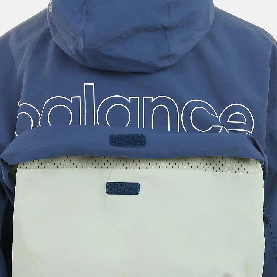 New Balance Athletics Woven Mesh Lined Wind Cheater Jacket 9