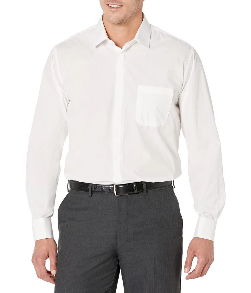 Stacy Adams Big & Tall 39000 Solid Dress Shirt 1
