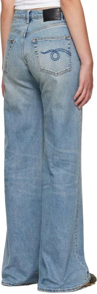 R13 Blue Straight Jeans 3