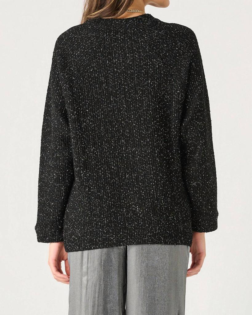 Dex Dex - Glamorous Loose Fit Shimmer Top