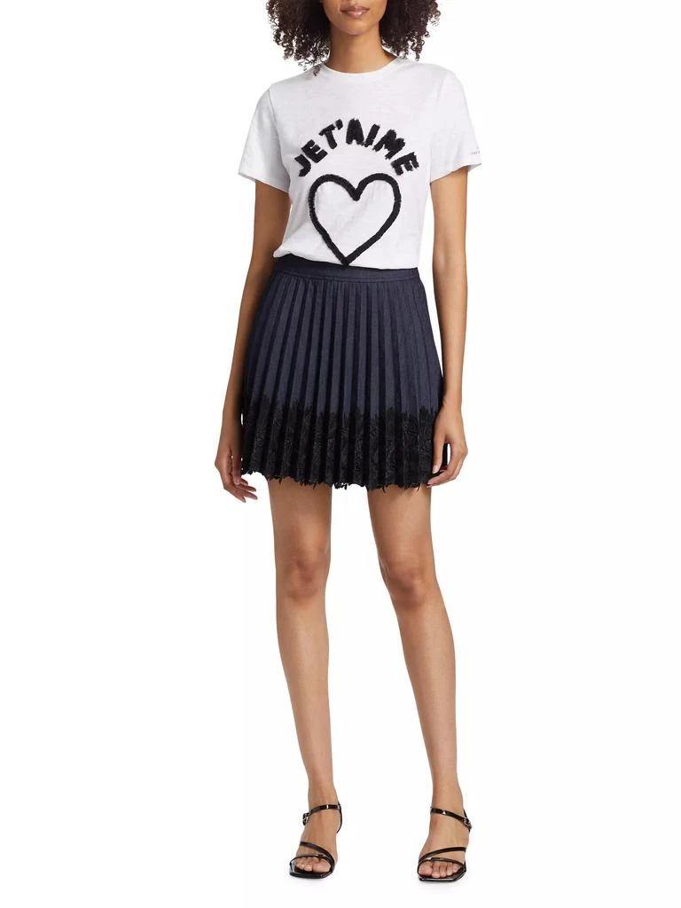 Cinq à Sept Je T'aime Heart T-Shirt 2