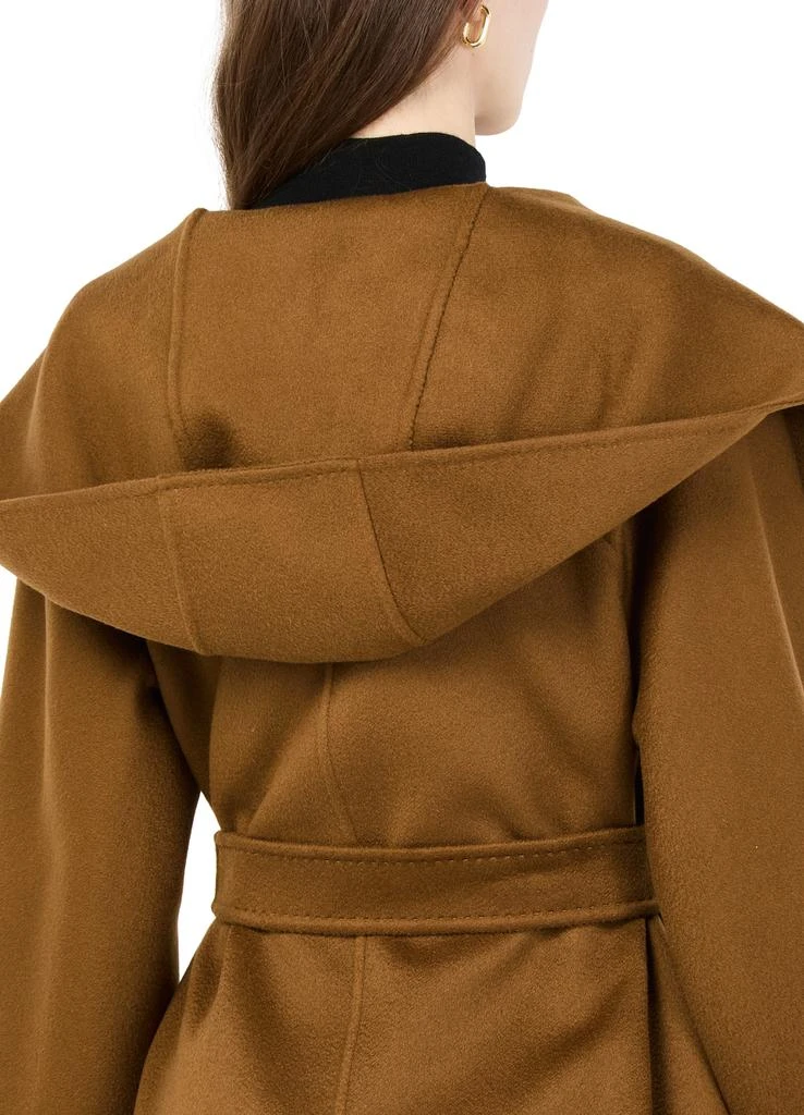 Max Mara Ocroma short belted cashmere coat 5