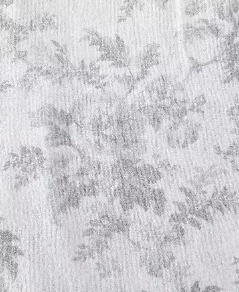 Laura Ashley Laura Ashley Cotton Flannel 4-Piece Sheet Set, Queen 6