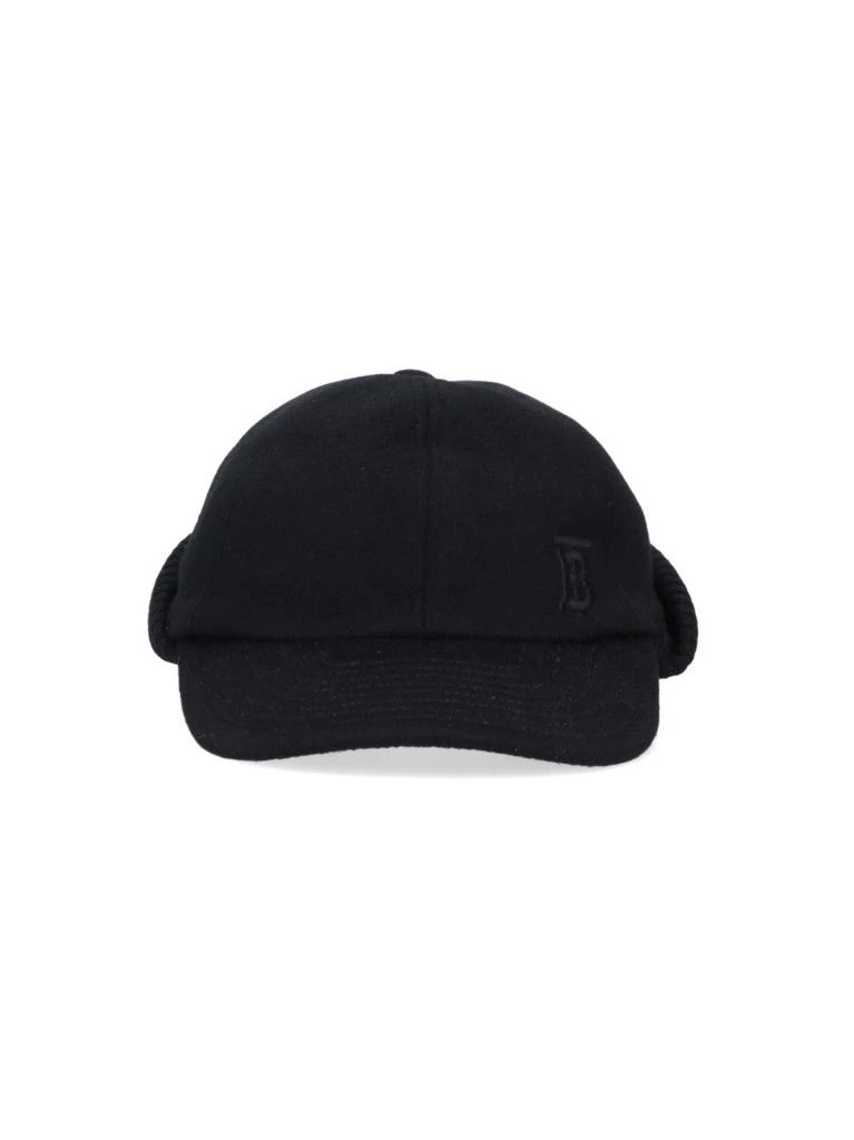 Burberry Logo Baseball Cap – Black 1
