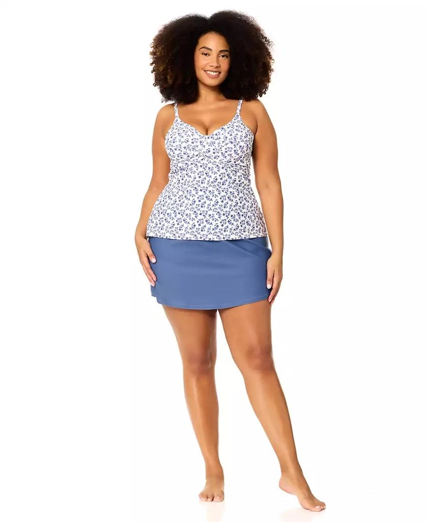 Raisins Curve Plus Size Underwire Aries Tankini Top 2