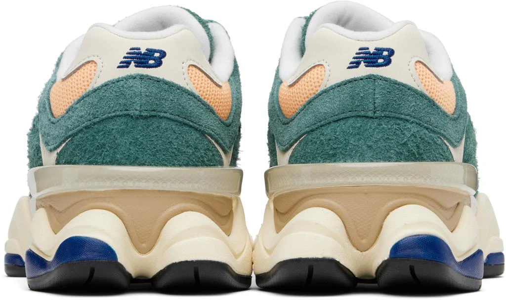 New Balance Green & Orange 9060 Sneakers 2
