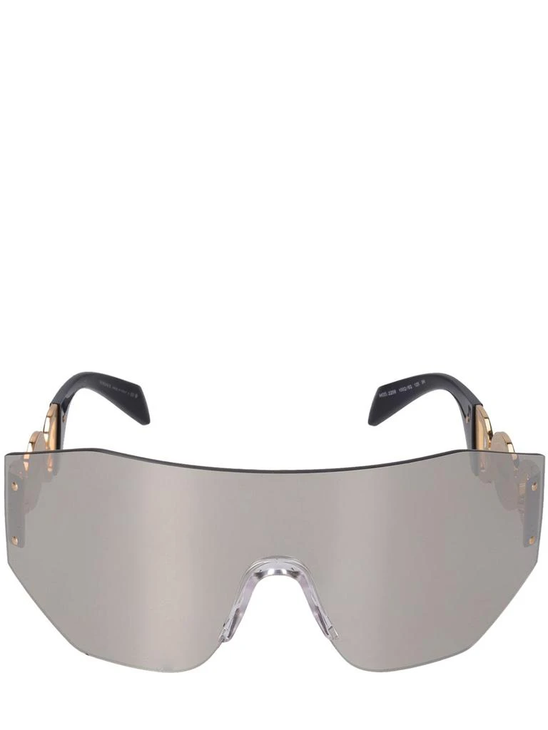 Versace Medusa Coin Mask Metal Sunglasses