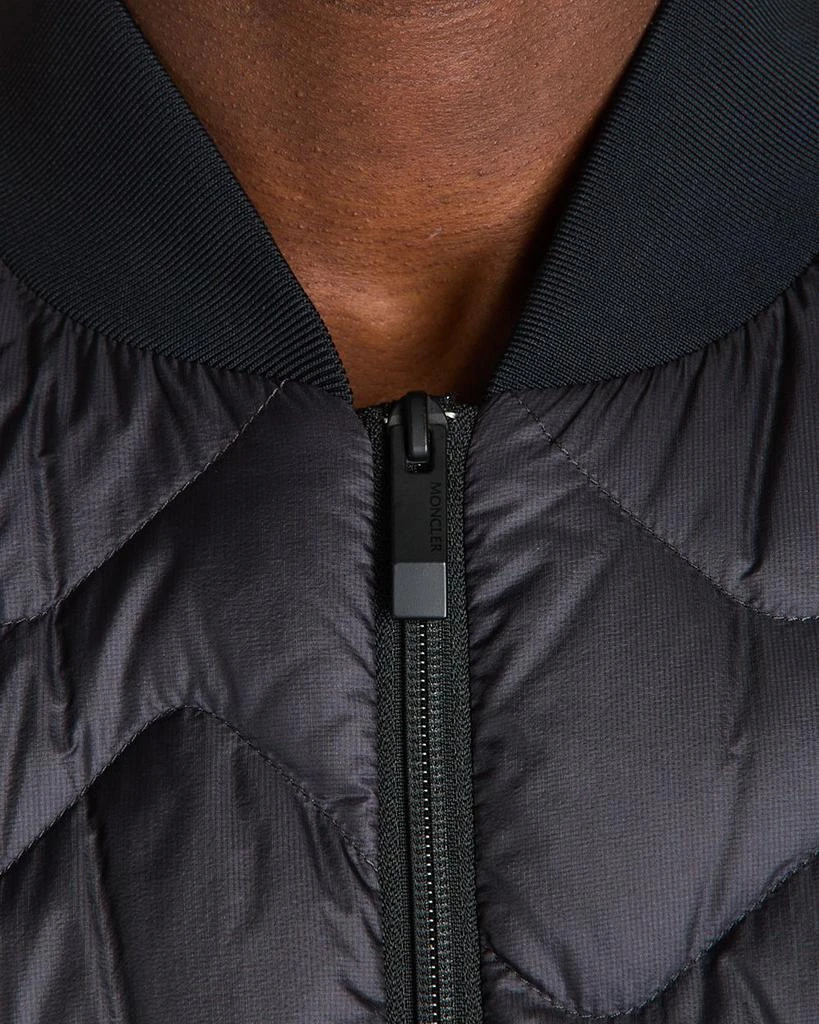 Moncler Brun Quilted Bomber Jacket 6