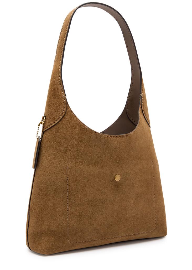 Coach Brooklyn 28 suede shoulder bag