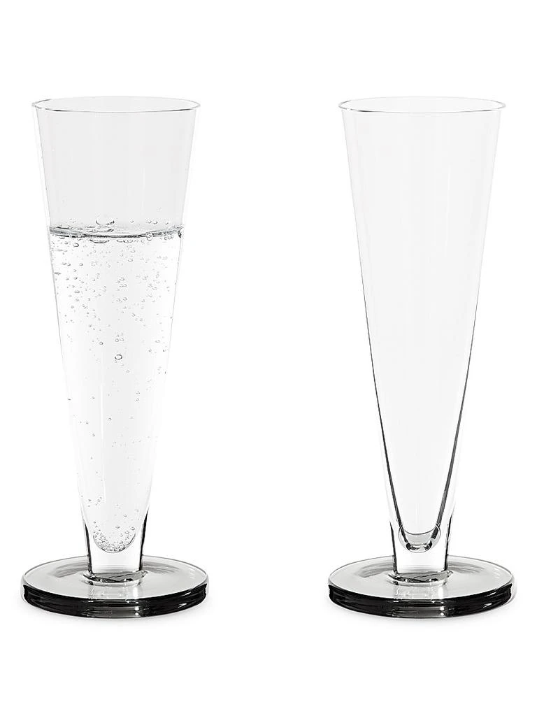 Tom Dixon Puck 2-Piece Flute Glass Set 2