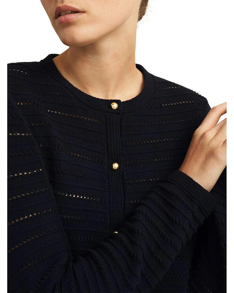 HOBBS LONDON Amber Open Stitch Cardigan 4