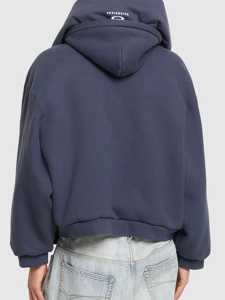 Balenciaga Incognito Cotton Blend Hoodie 2